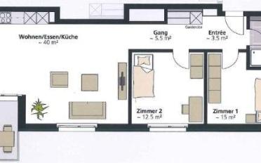 Wohnung 3.5 Zimmer - image - 2