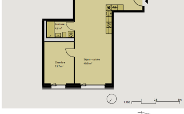 Apartment 2.5 rooms - image - 5