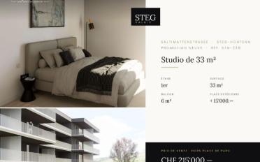 Wohnung 1.5 Zimmer - image - 1