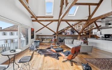 Attic flat 2.5 rooms - image - 8