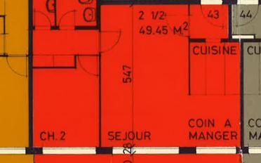 Wohnung 2.5 Zimmer - image - 1