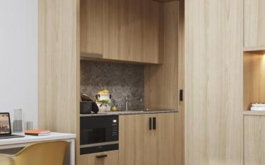 Furnished flat 1.5 rooms - image - 3