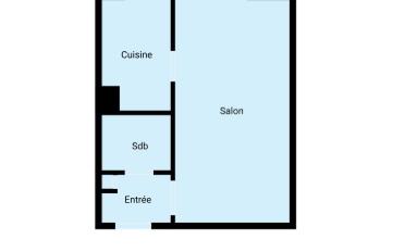 Wohnung 1.5 Zimmer - image - 2