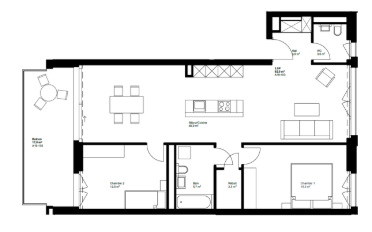 Apartment 3.5 rooms - image - 7