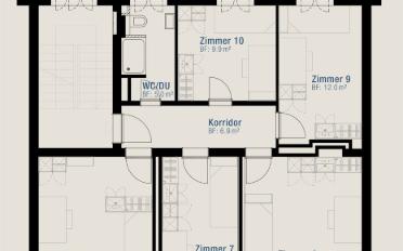 Furnished flat 1 room - image - 7