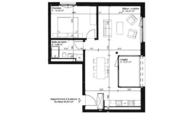Wohnung 2.5 Zimmer - image - 5