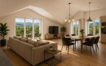Attic flat 4.5 rooms - image - 3