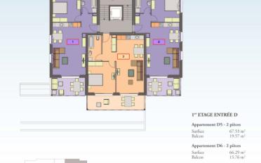 Apartment 2.5 rooms - image - 1