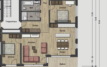 Wohnung 5.5 Zimmer - image - 11