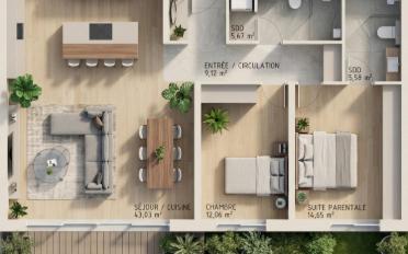 Wohnung 3.5 Zimmer - image - 2