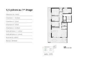 Appartement 5.5 pièces - image - 7
