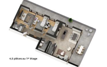 Appartement 4.5 pièces - image - 10