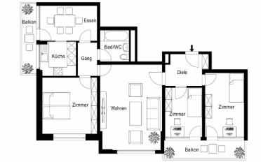 Apartment 4.5 rooms - image - 10