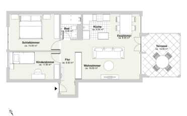 Apartment 4.5 rooms - image - 2