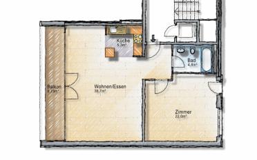 Apartment 2.5 rooms - image - 7